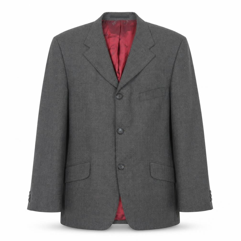 Mens UK Size 40 Jeff Banks Regular Grey Suit Jacket