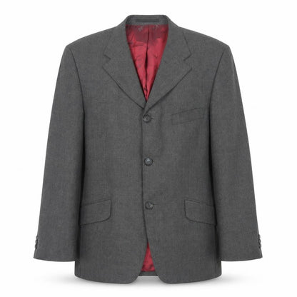 Mens UK Size 40 Jeff Banks Regular Grey Suit Jacket