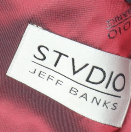 Mens UK Size 40 Jeff Banks Regular Grey Suit Jacket