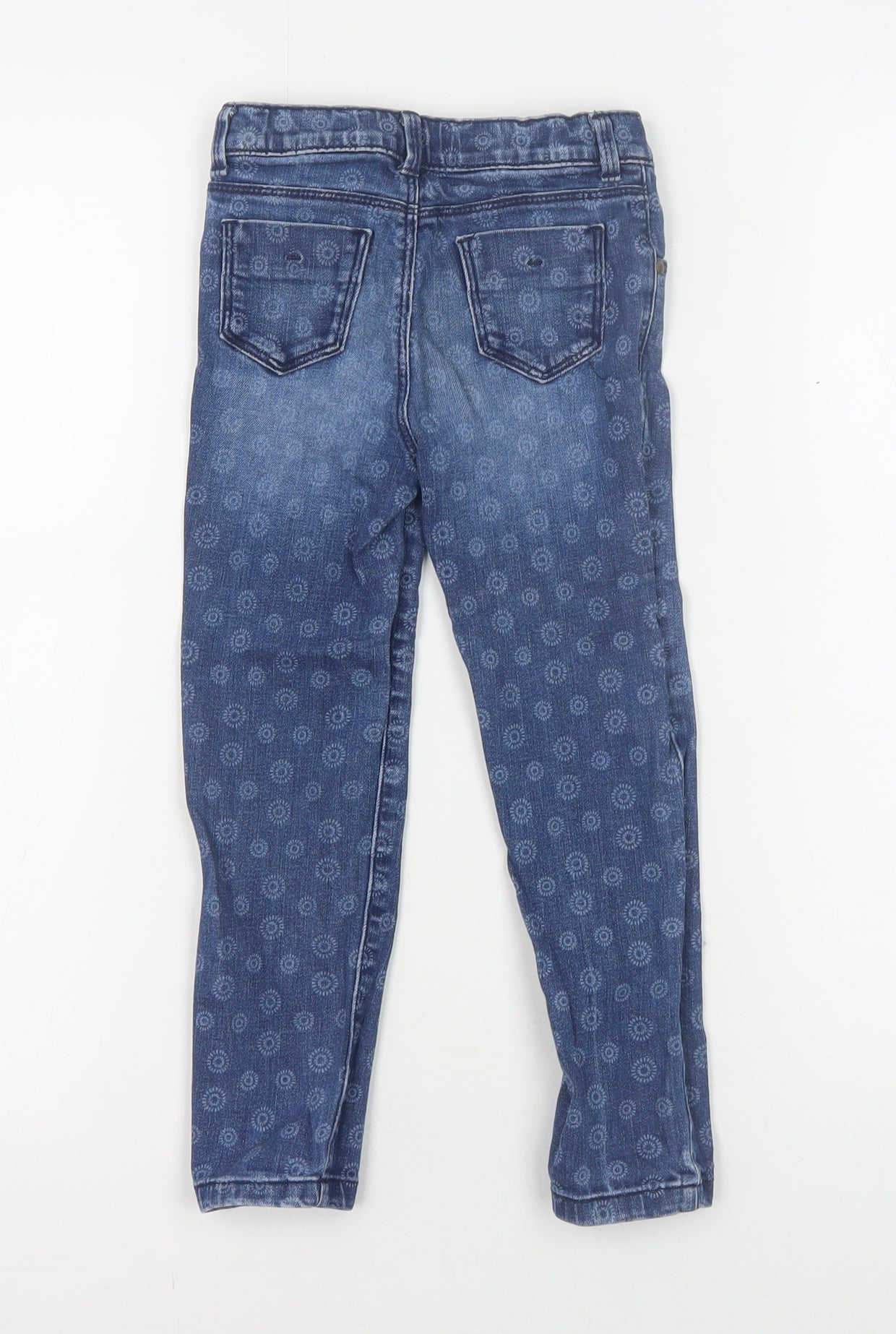 Tommy Hilfiger Girls Blue Jeans 4 Years Slim Casual