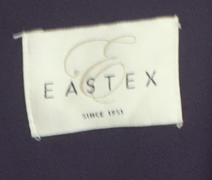 Eastex Women's Purple Suit Jacket, Size 18, Shawl Lapel