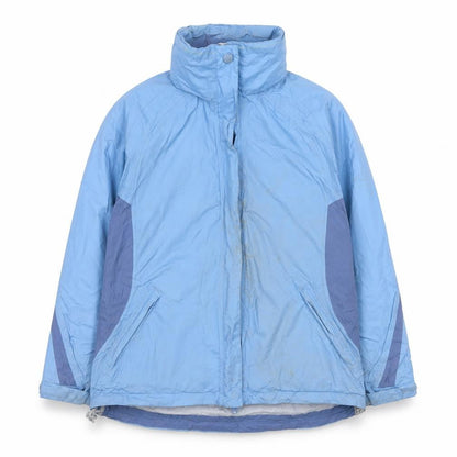 Craghoppers Women's Blue Parka Jacket Size 14 Hooded Waterproof