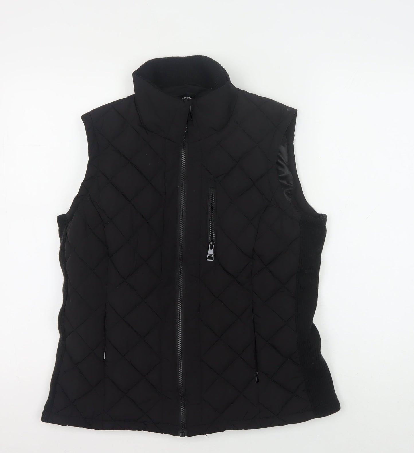 Andrew Marc Men's Black Quilted Waistcoat, Medium, Casual