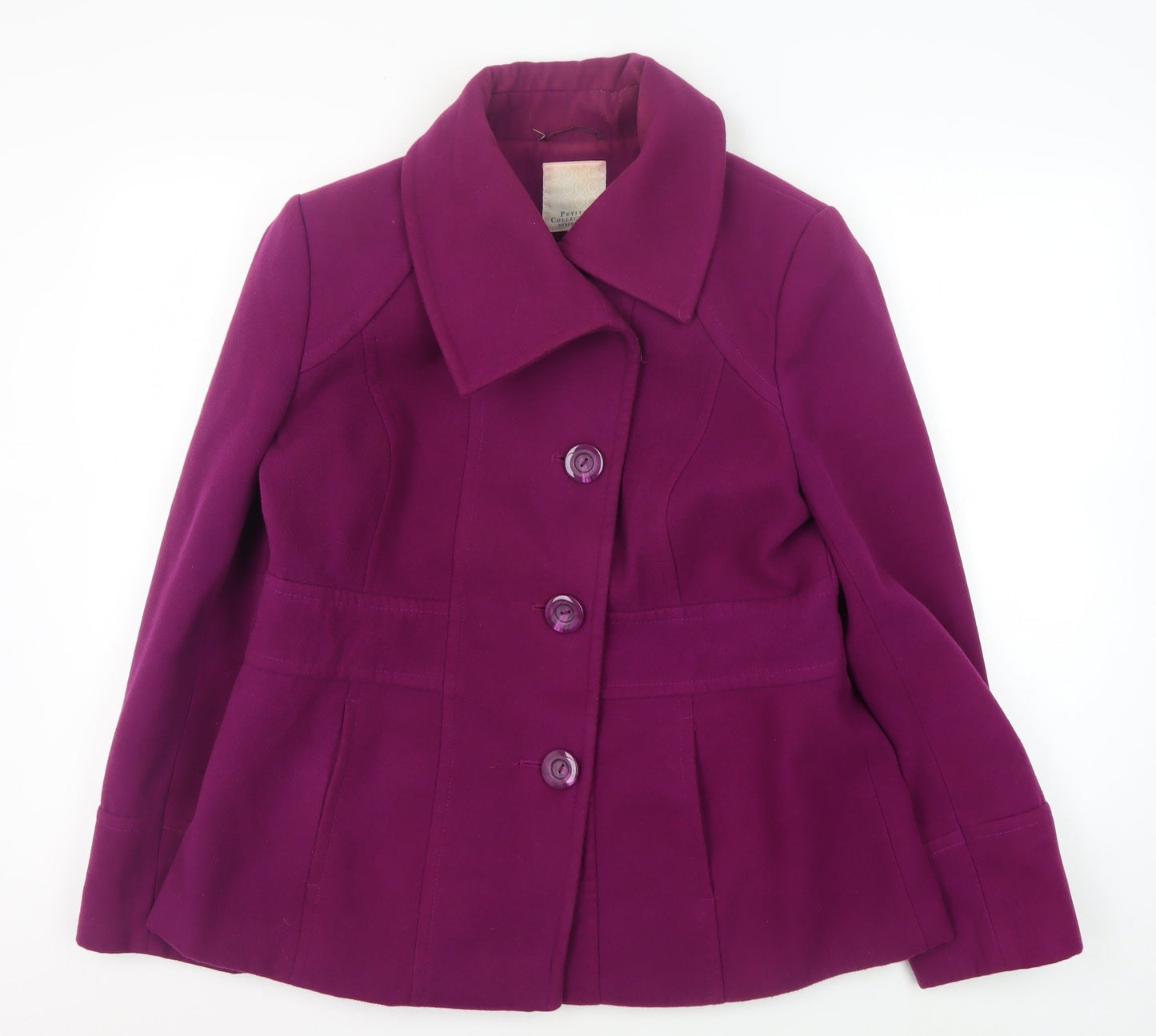 Womens UK Size 16 Debenhams Purple Basic Jacket
