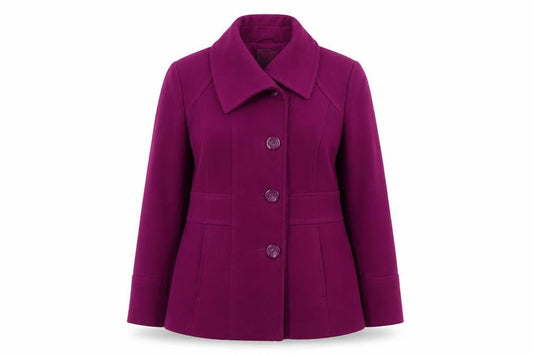 Womens UK Size 16 Debenhams Purple Basic Jacket