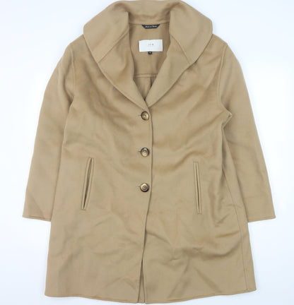 Womens UK Size 14 JFW Beige Overcoat