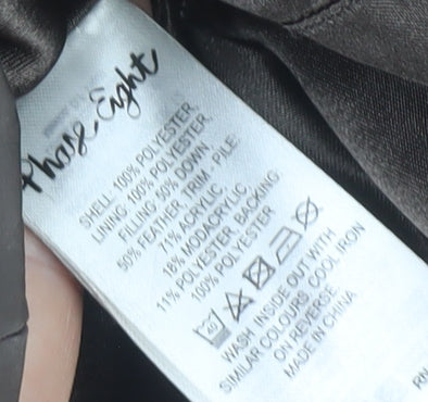 Phase Eight Women's Brown Puffer Coat Size 10