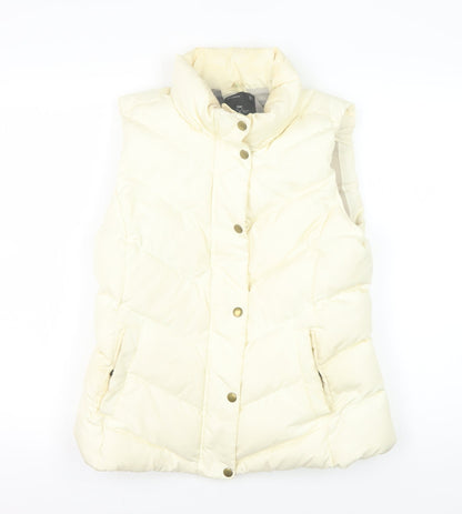 Womens UK Size S Gap Ivory Puffer Jacket