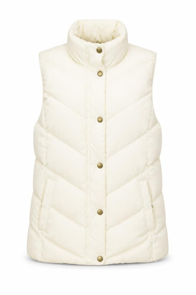 Womens UK Size S Gap Ivory Puffer Jacket