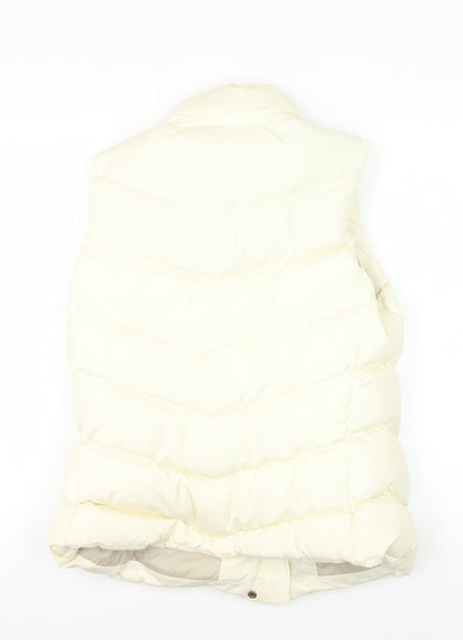 Womens UK Size S Gap Ivory Puffer Jacket