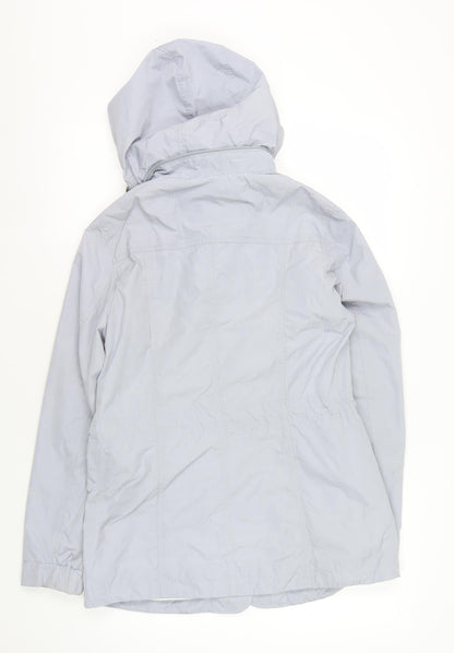 Womens UK Size 10 Marks and Spencer Grey Parka Coat