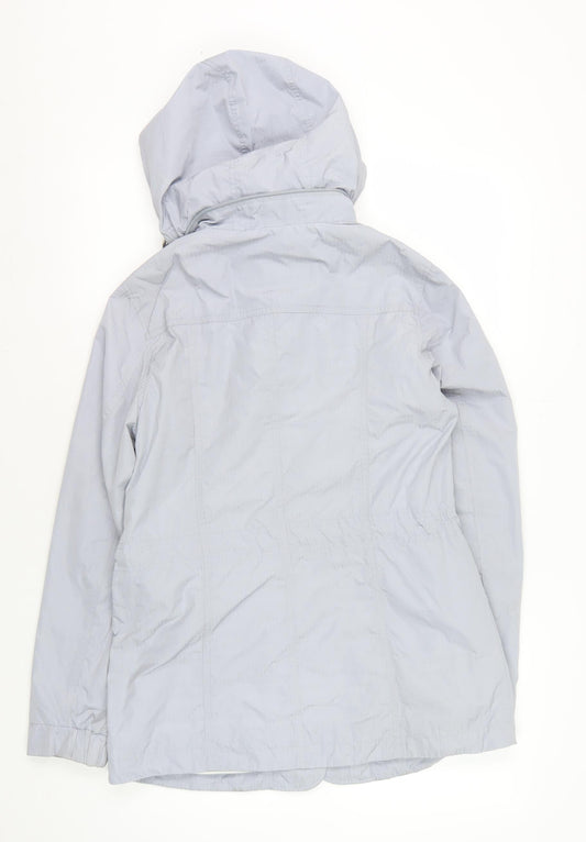Womens UK Size 10 Marks and Spencer Grey Parka Coat