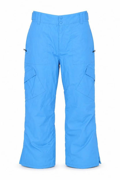 Unisex Adultss UK Size XL Parallel-activewear Regular Fit Snow Pants Blue Trouse