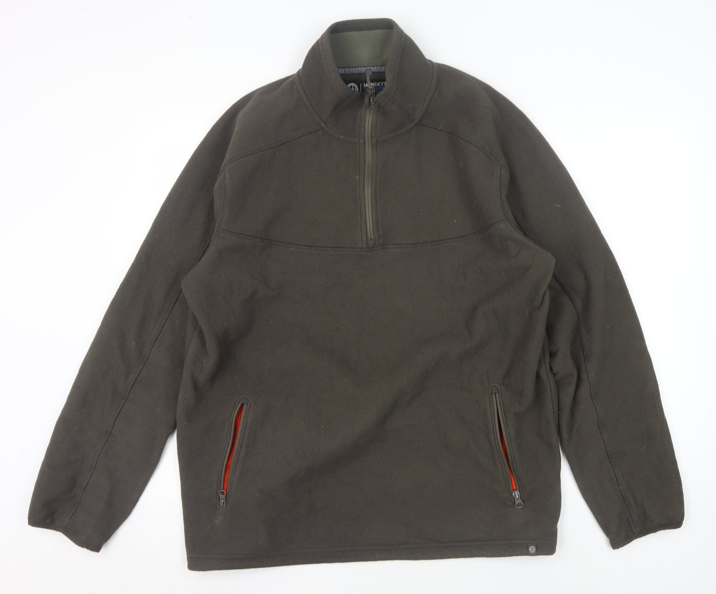 Mondetta Mens Brown Pullover Sweatshirt, Size Regular
