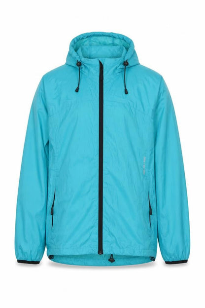 Front view of Target Dry Men's Blue Waterproof Lightweight Jacket S