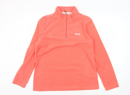 Regatta Women's Pink Fleece Sweatshirt Size 14