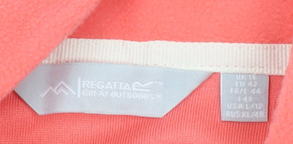 Regatta Women's Pink Fleece Sweatshirt Size 14