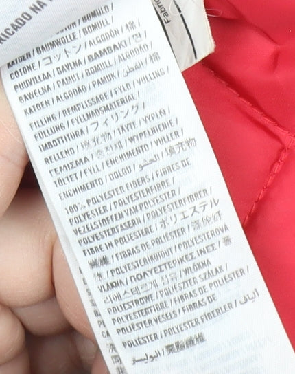 Abercrombie & Fitch Men's Blue Parka Jacket L