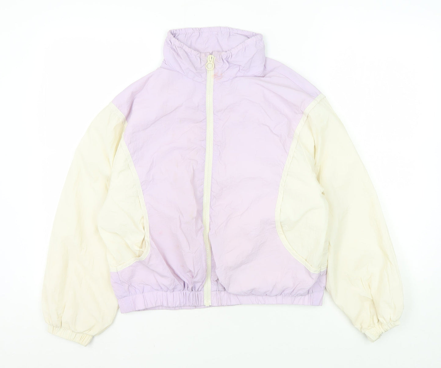 Zara Women's Multicoloured Track Jacket Size 10
