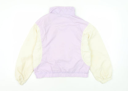 Zara Women's Multicoloured Track Jacket Size 10