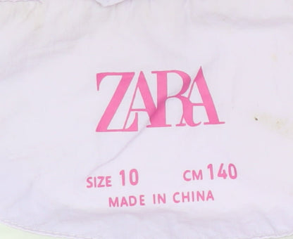 Zara Women's Multicoloured Track Jacket Size 10
