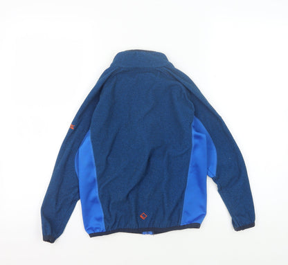 Regatta Boys Blue Track Jacket Size 7 Years Full Zip
