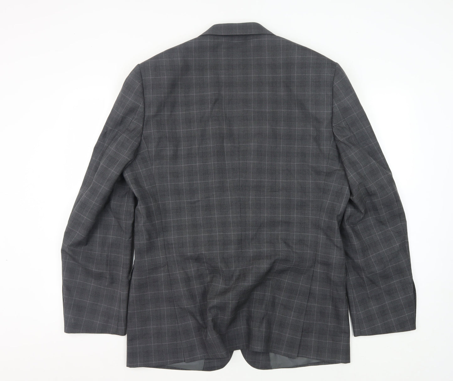 Mens UK Size 42 Moss Regular Grey Suit Jacket