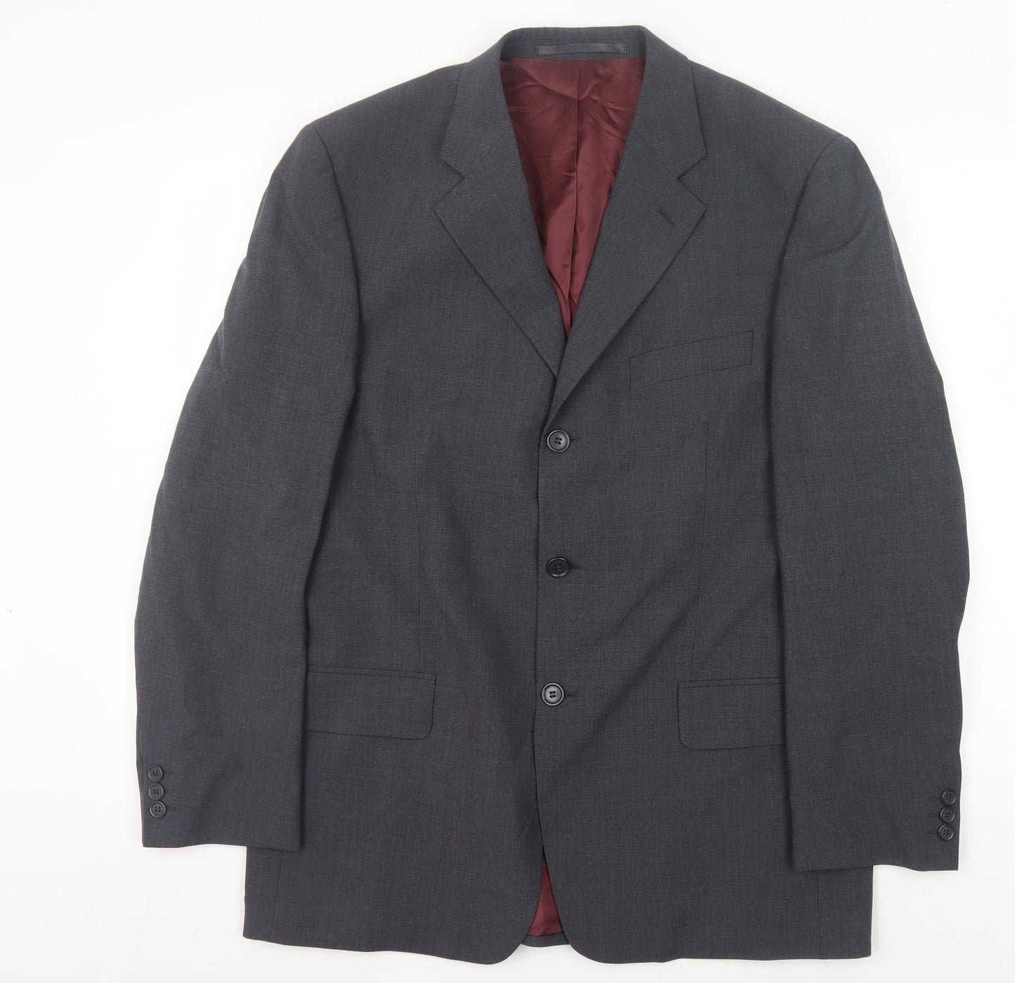 Mens UK Size 40 Brook Taverner  Grey Suit Jacket