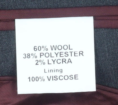 Mens UK Size 40 Brook Taverner  Grey Suit Jacket