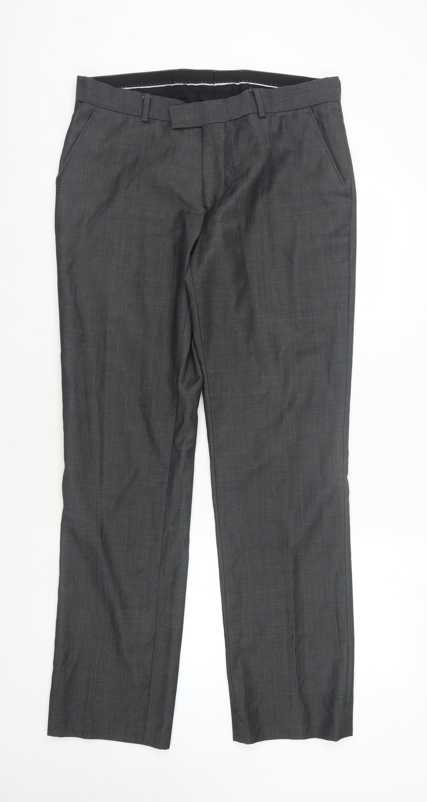 Limehaus Grey Men's Dress Pants 34 Waist Formal