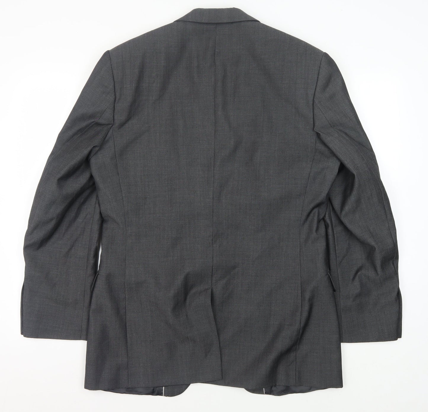 Mens UK Size 38 Limehaus Regular Grey Suit Jacket