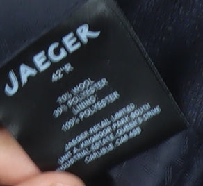 Mens UK Size 42 Jaeger Regular Blue Suit Jacket