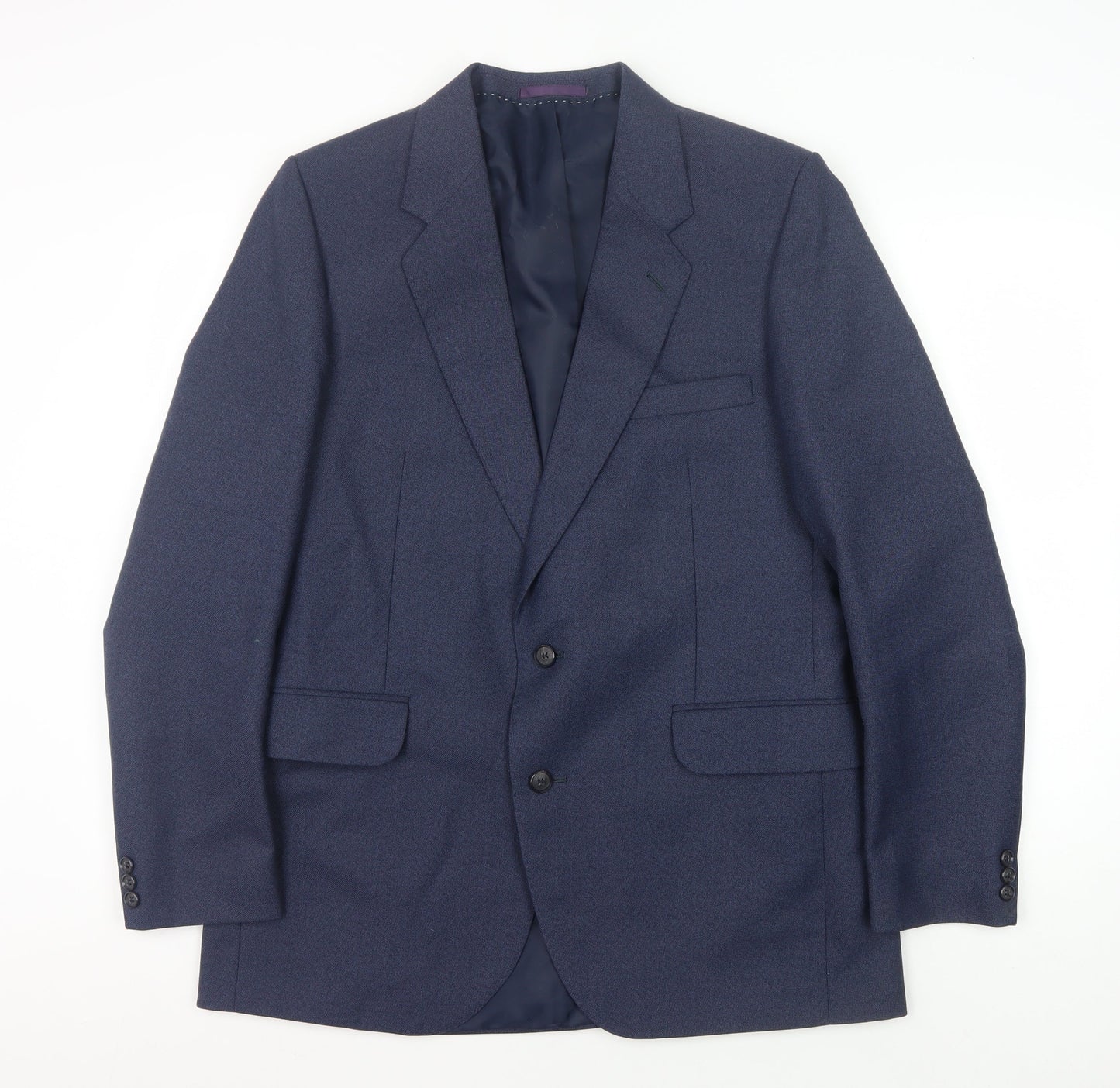 Mens UK Size 42 Centaur Regular Blue Suit Jacket