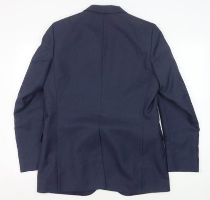 Mens UK Size 42 Centaur Regular Blue Suit Jacket