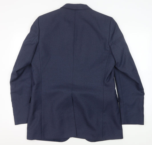 Mens UK Size 42 Centaur Regular Blue Suit Jacket