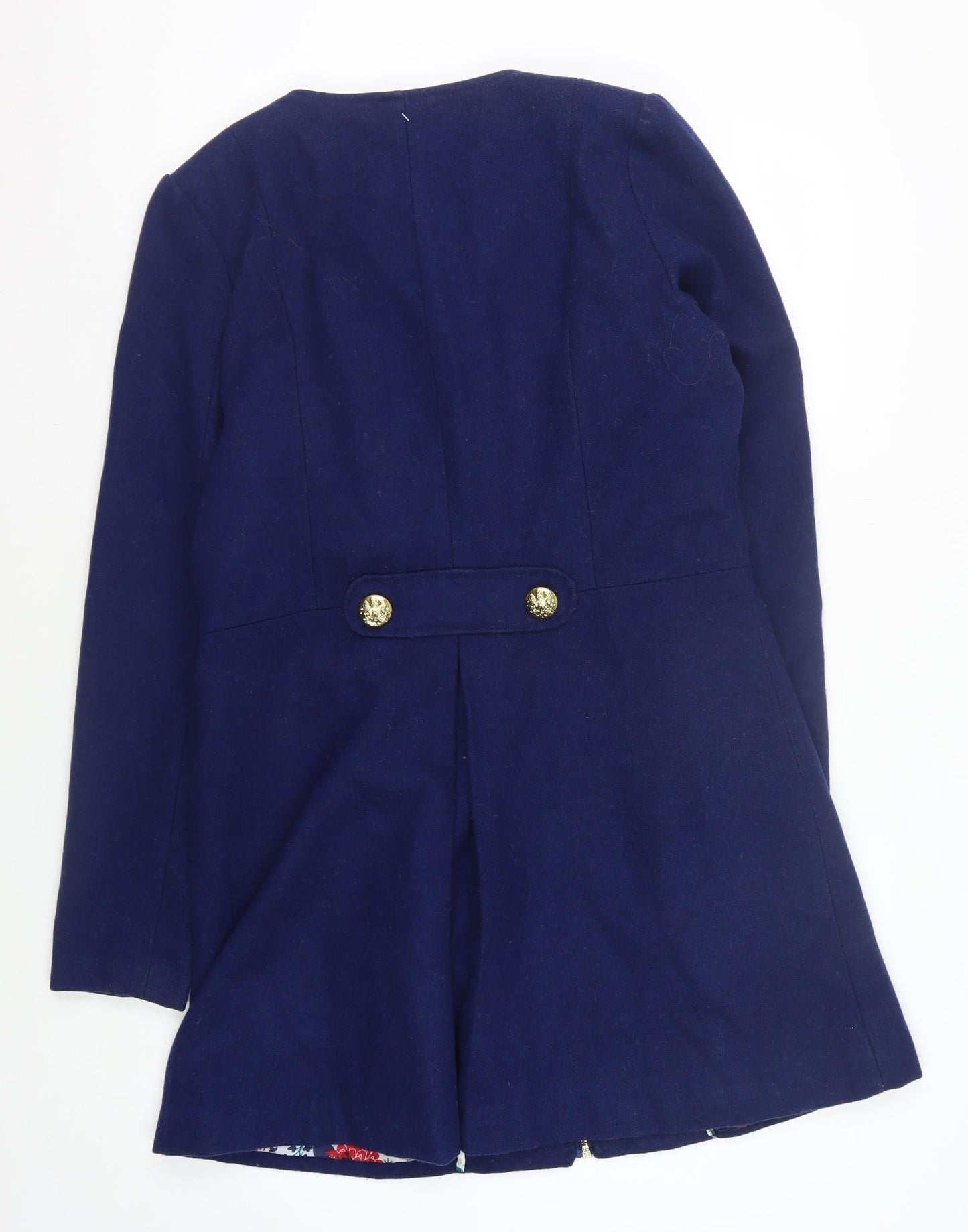 Womens UK Size L VERO MODA Blue Military Jacket