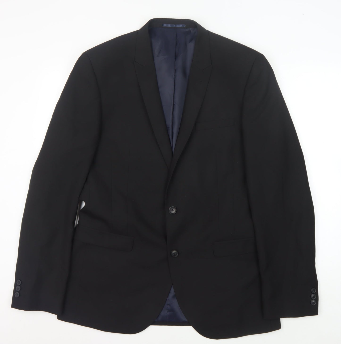 Mens UK Size 42 NEXT Regular Black Suit Jacket