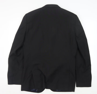 Mens UK Size 42 NEXT Regular Black Suit Jacket