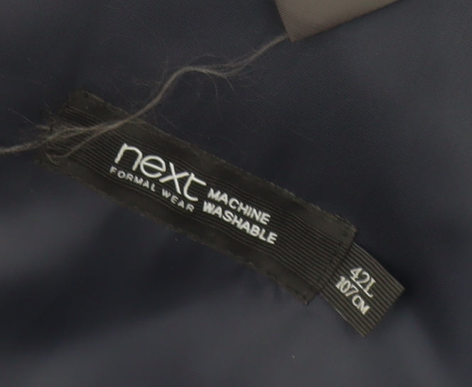 Mens UK Size 42 NEXT Regular Black Suit Jacket