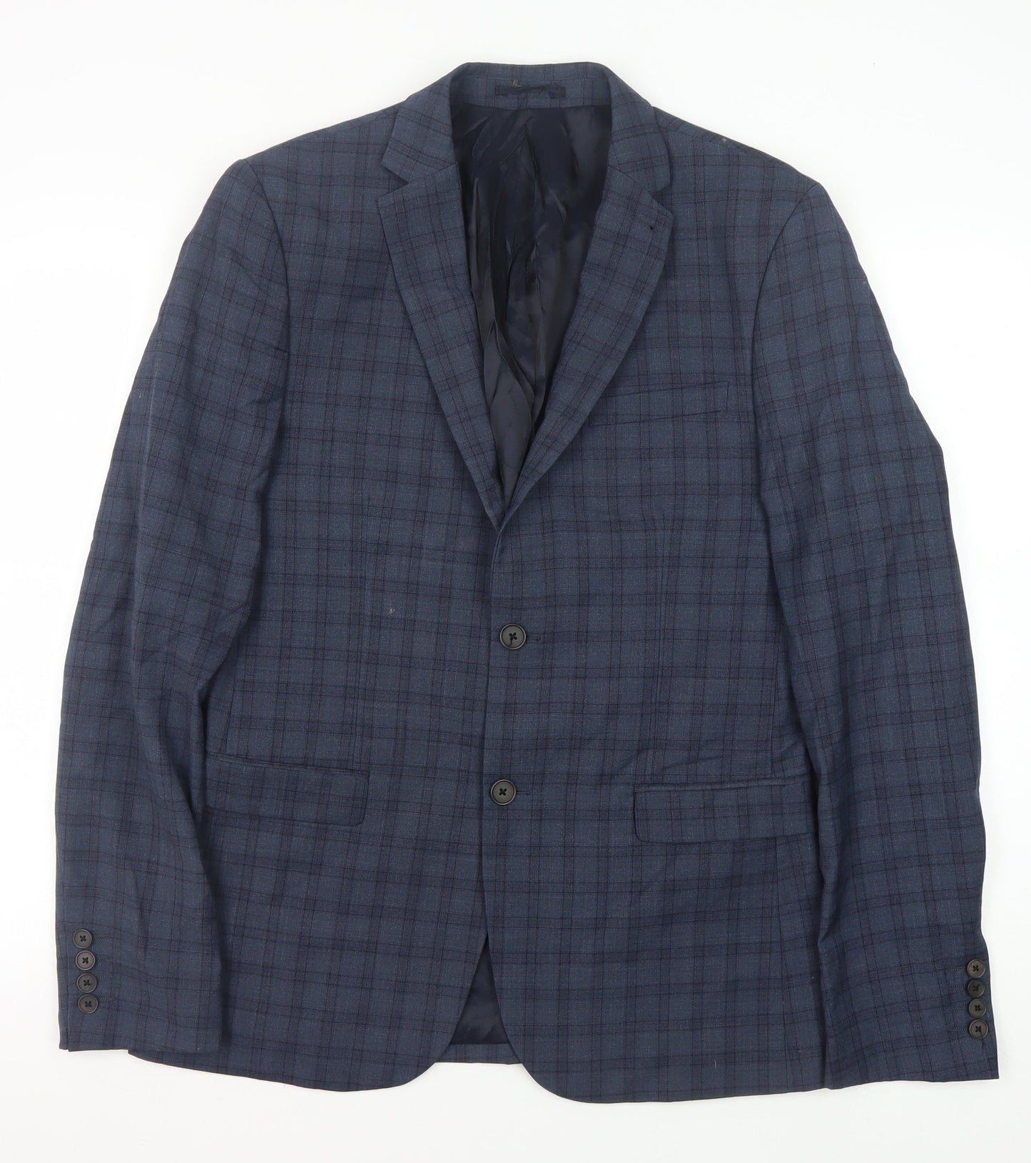 Mens UK Size 40 NEXT Regular Blue Suit Jacket