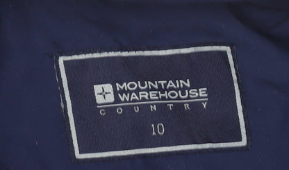 Mountain Warehouse Women's Blue Quilted Jacket, Size 10
