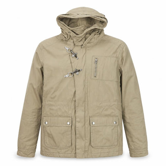 Mens UK Size M La Redoute Beige Anorak Coat