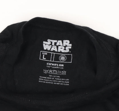 Star Wars Men's Black Chewbacca Comic T-Shirt L