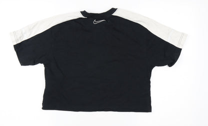 Nike Women's Black Crew Neck T-Shirt Size S