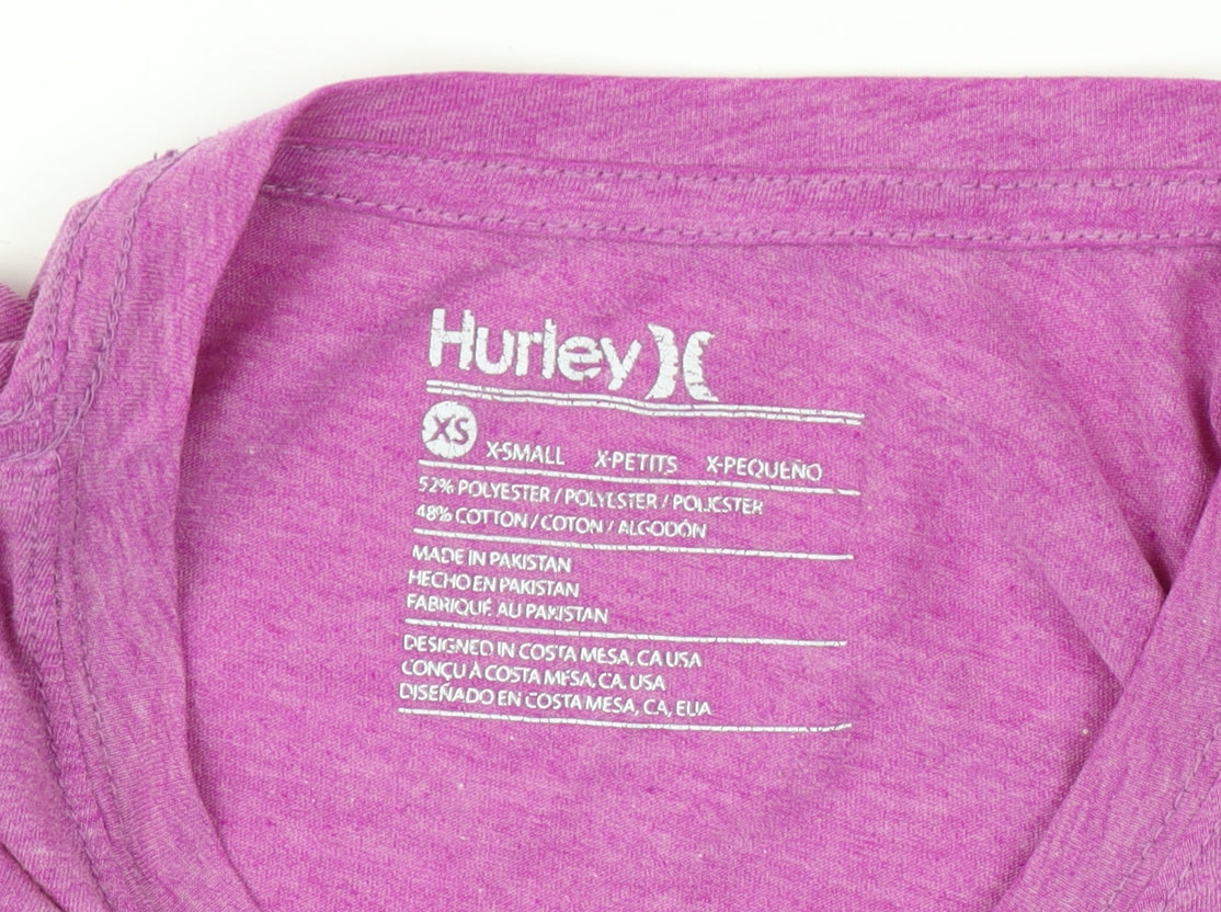 Hurley Women's Purple XS T-Shirt