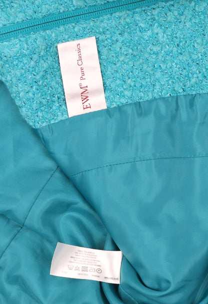 Womens UK Size 16 EWM Blue Basic Jacket