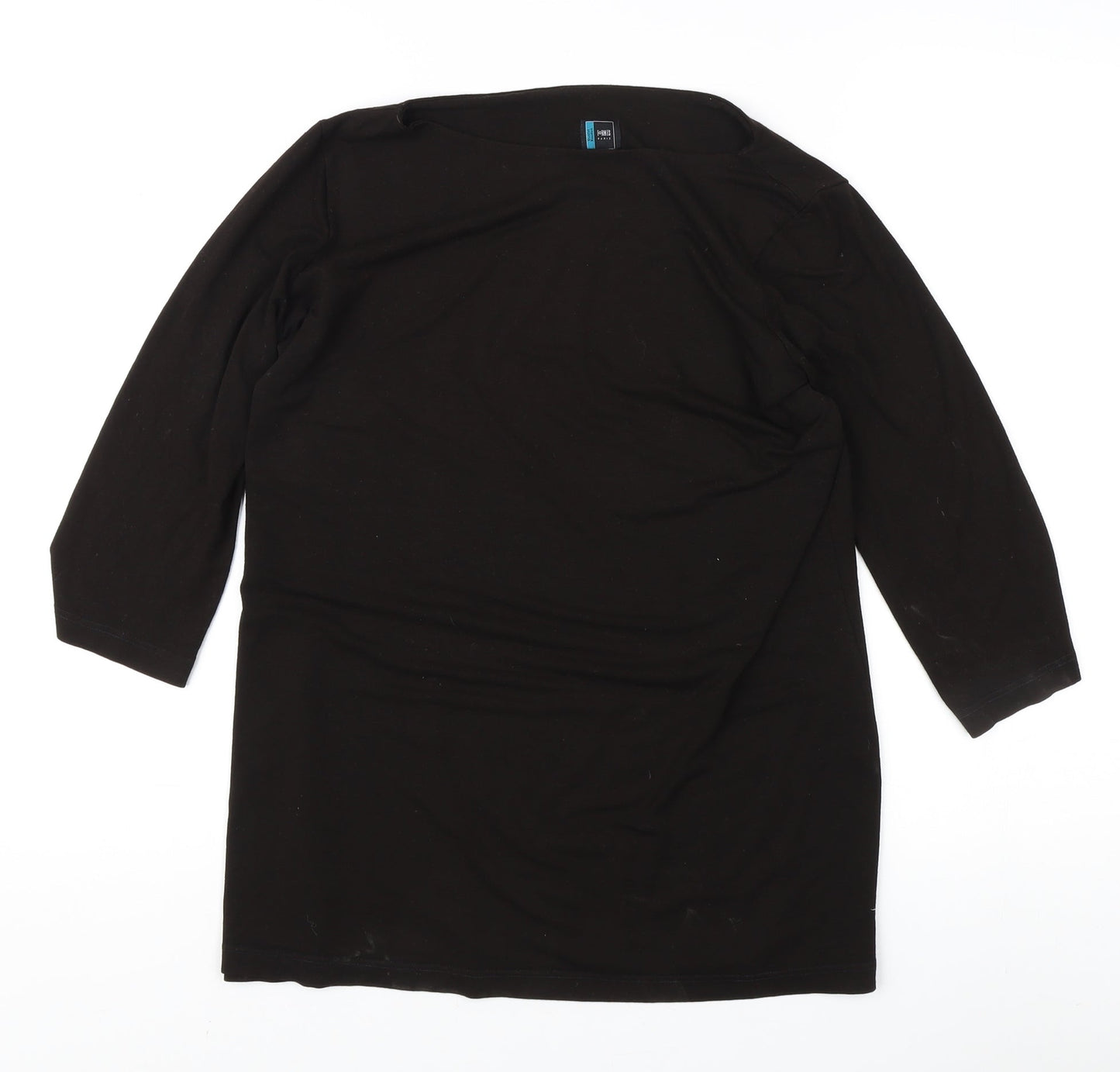 Womens UK Size 10 Daniel Hechter Black  T-Shirt