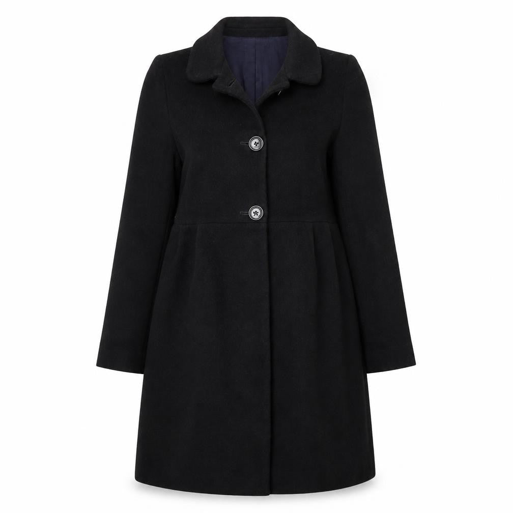 Pablo Black Wool Women's Coat Size 10