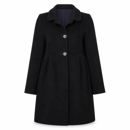 Pablo Black Wool Women's Coat Size 10