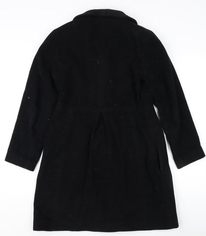 Pablo Black Wool Women's Coat Size 10